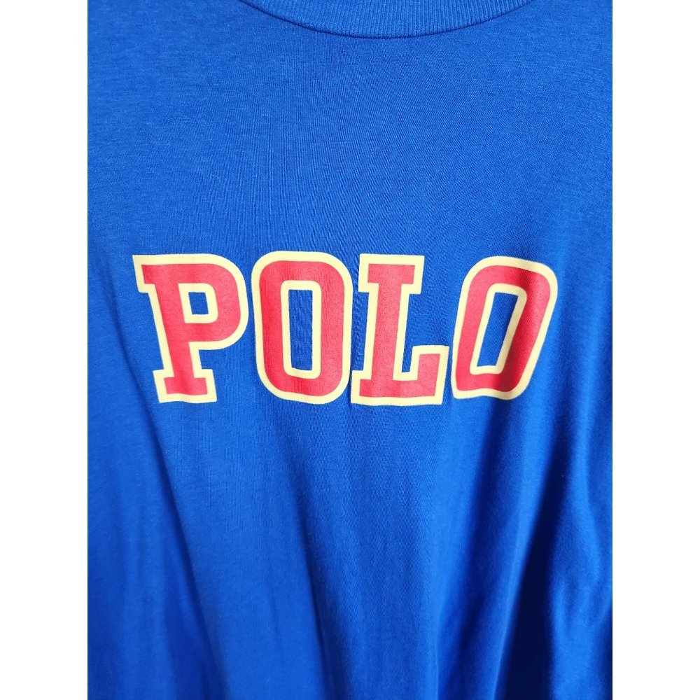 Polo Sport Ralph Lauren Men's Sz. XL Blue Logo Long Sleeve T Shirt - Picture 3 of 5